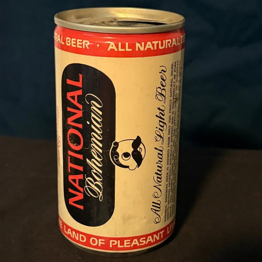 National Bohemian vintage beer can